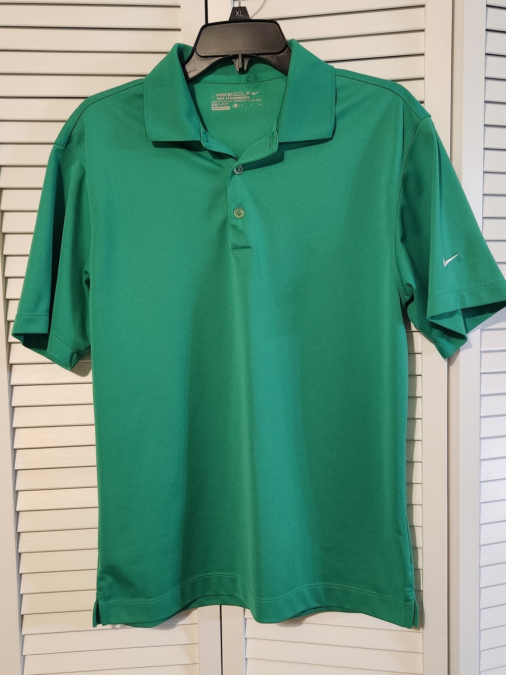 Nike Men's Emerald Green Performance Polo